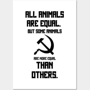 Animal Farm George Orwell Quote Artistic Posters and Art